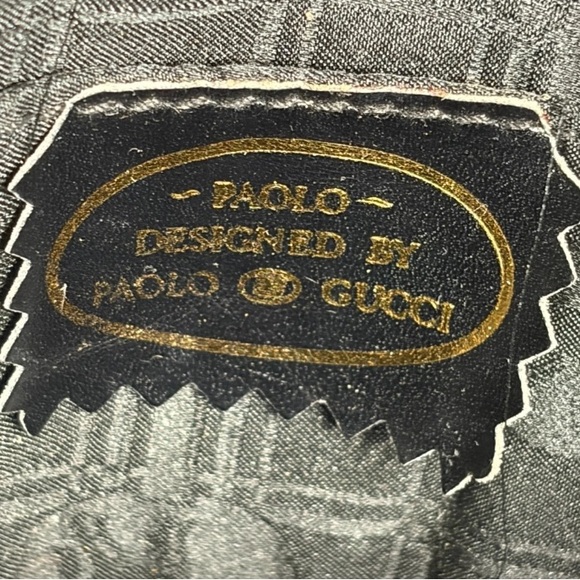 (71) Paolo GUCCI 70s Cylinder Bag - Picture 2 of 8